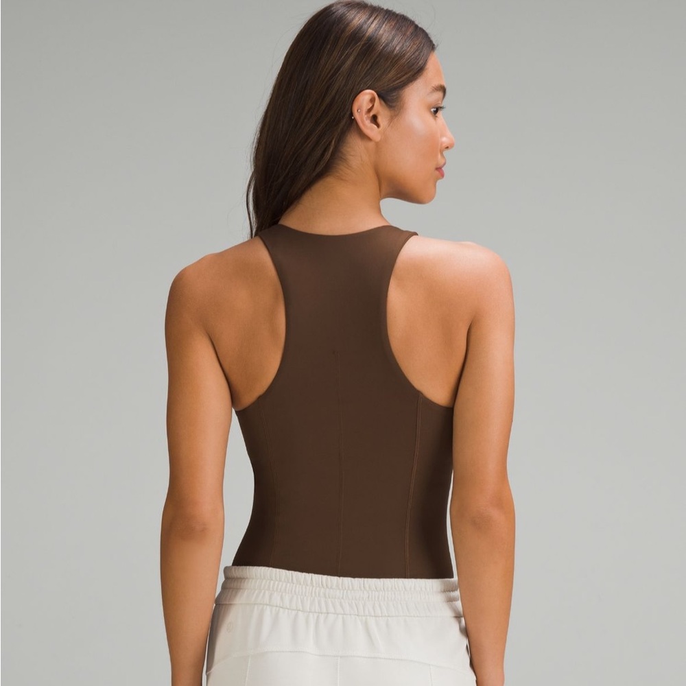 Lululemon High-Neck Tight-Fit Shelf Bodysuit - Picture 3 of 8